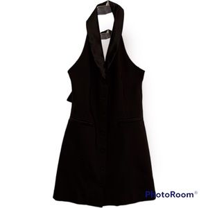 Zara halter dress open back ..size small ..brand new never worn..without tag …